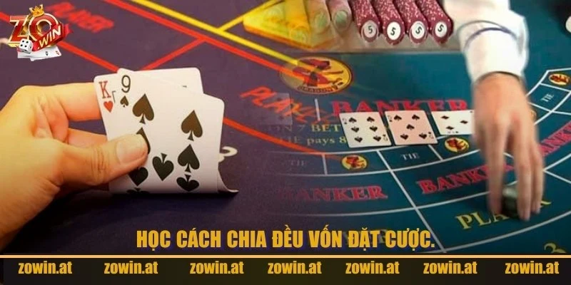 Học các chia đều nguồn vốn khi đặt cược