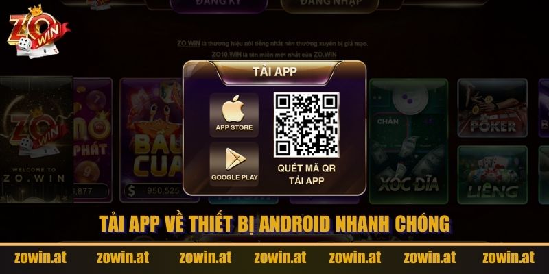 Tải app về thiết bị Android nhanh chóng